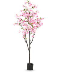 Kunst Kersenbloesem 180 cm roze