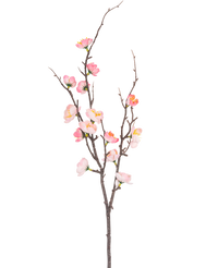 Kunsttak Prunus 78 cm roze