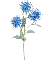 Kunstbloem Scabiosa Japonica 70 cm blauw