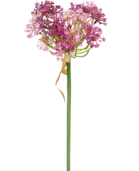 Kunstbloem Allium 60 cm paars