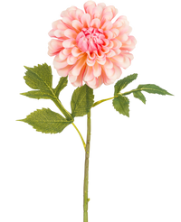 Kunstbloem Dahlia 50 cm roze