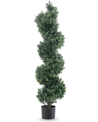 Kunst Buxus Spiraal Romeinse stijl UV 120cm