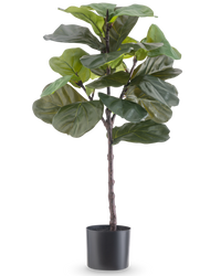 Kunstplant Ficus Tabaksplant Deluxe 90 cm