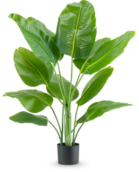 Kunstplant Strelitzia Real Touch Deluxe 120 cm