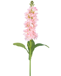 Kunstbloem Violier 78 cm roze