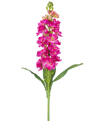 Kunstbloem Violier 78 cm fuchsia