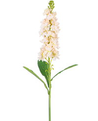 Kunstbloem Violier 78 cm crème