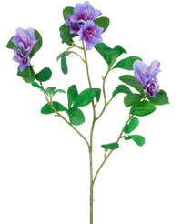 Kunstbloem Rododendron Azalea 73 cm paars