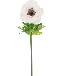 Kunstbloem Anemoon Real Touch Roze 52 cm