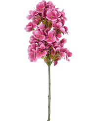 Kunstbloem Sneeuwbal Real Touch Roze 58 cm