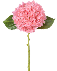 Kunstbloem Charlotte hortensia Real Touch Roze 49 cm