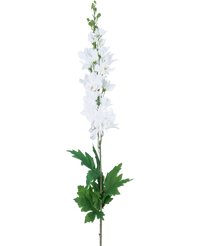 Kunstdelphinium Real Touch Wit 90cm