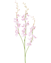Kunstbloem Cymbidium 95 cm paars
