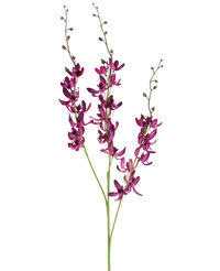 Kunstbloem Cymbidium 95 cm paars