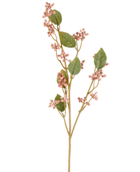 Kunstbloem Dewberry 78 cm oud roze