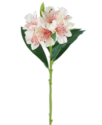 Kunstbloem Alstroemeria 74 cm licht roze