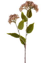 Kunstbloem Sedum 67 cm mauve