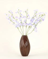 Zijden kunstbloemen boeket Erwt lavendel