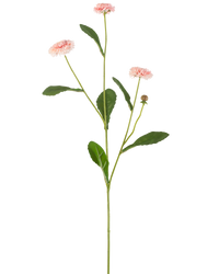 Kunstbloem Zomeraster 57 cm roze