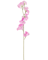 Kunstbloem Erwt 64 cm roze
