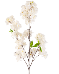Kunstbloem Kersenbloesem 119 cm crème