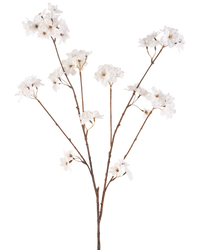 Kunstbloem Kersenbloesem 114 cm crème