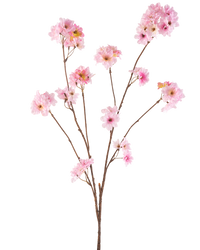 Kunstbloem Kersenbloesem 114 cm roze
