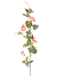 Kunstbloem Winde 122 cm roze