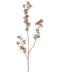 Kunstbloem Bloemen 102 cm paars/groen