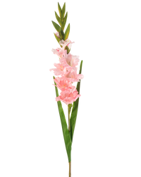 Kunstbloem Gladioli 93 cm roze