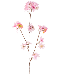 Kunstbloem Kersenbloesem 85 cm roze
