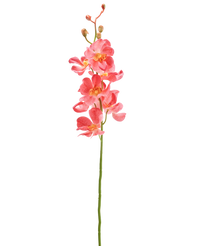 Kunstbloem Orchidee 55 cm roze