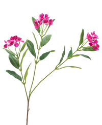 Kunstbloem Catharanthus 68 cm paars