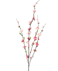 Kunstbloem Bloesem 93 cm fuchsia/roze
