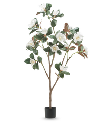 Kunstplant Yulania 150 cm met bloem