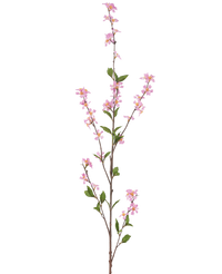 Kunstbloem Bloemen 119 cm roze