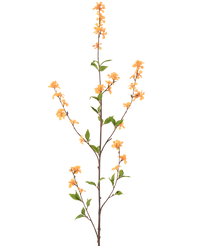 Kunstbloem Bloemen 119 cm geel