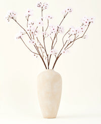 Zijden kunstbloemen boeket Kersenbloesem lichtroze 114 cm