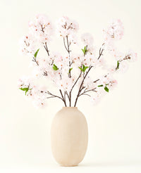 Zijden kunstbloemen boeket Kersenbloesem blush 119 cm