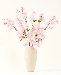 Zijden kunstbloemen boeket Kersenbloesem roze 119 cm