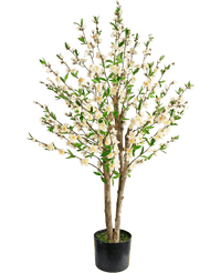 Kunstplant Kersenbloesem 120 cm crème