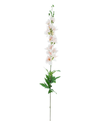 Kunstbloem Ridderspoor Real Touch champagnepa 90 cm