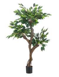 Kunstplant Ficus Crazy 120 cm
