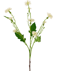 Kunstbloem Daisy Spray 54 cm witstraal