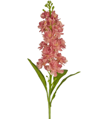 Kunstbloem Violier 78 cm roze