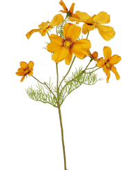 Kunstbloem Cosmos 74 cm orange
