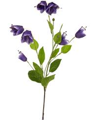 Kunstbloem Fritillary 81 cm paars