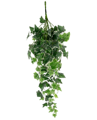 Kunst Klimop 70 cm groen/wit
