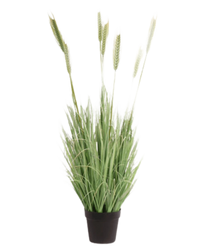 Kunst Grasplant Groen 130 cm brandvertragend