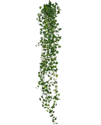 Kunst hangplant Klimop deluxe 180 cm groen